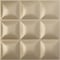Ekena Millwork 19 5/8in. W x 19 5/8in. H Classic EnduraWall Decorative 3D Wall Panel Covers 2.67 Sq. Ft. WP20X20CLECE - alternate 1